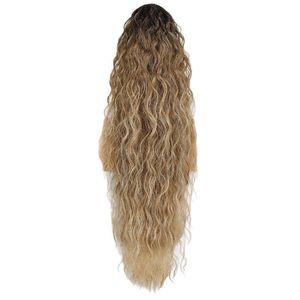 Cola de Caballo Larga Ondulada y Rizada, Peluca Sintética de Seda Resistente al Calor, Extensión con Clip para Mujer, Estilo Miss - Product Image 5