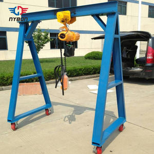 मोबाइल सरल पोर्टेबल गैन्ट्री क्रेन लिफ्ट खाली कंटेनर y स्पेयर पार्ट्स - Product Image 3