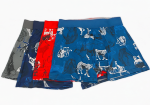 Pantaloncini e Intimo Sportivo da Uomo in Poliestere Stampato - <span class=keywords><strong>Boxer</strong></span> Traspiranti e Comodi Pantaloncini in Rete - Product Image 2