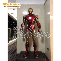 Sculpture personnalisée de Iron Man MK85 grandeur nature, statue de Iron Man MK85 pour la décoration