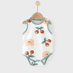 <span class=keywords><strong>Combinaison</strong></span> Triangle en Coton pour Bébé Printemps/Été 2026, Légère et Respirante, Unisexe, pour Nouveau-né, Tenue une Pièce pour Ramper - Product Image 2