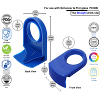 Accessoires de bar pas chers, porte-bouteilles en plastique Corona Rita, clip pour verres à margarita
