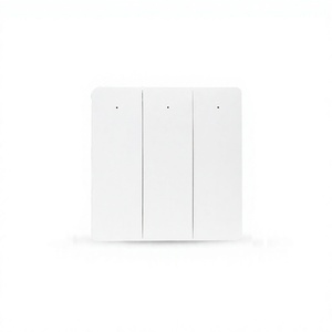 Interrupteur mural sans fil bidirectionnel à écran tactile étanche IP54 avec connexion BLE pour chambre et bureau - Product Image 1