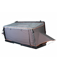 Tente de toit légère à prix d'usine, tente de toit rigide pliable pour voiture, idéale pour le camping