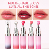 Huile à lèvres repulpante transfrontalière, teintée transparente, masque essentiel pour les lèvres, peptide, haute brillance, réparatrice, 7,5 ml, export sans logo OEM