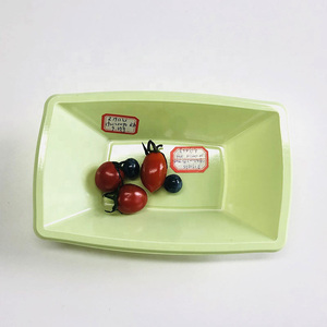 Assiettes à dîner carrées jetables réutilisables, bol en plastique PS <span class=keywords><strong>personnalisable</strong></span> bon marché - Product Image 3