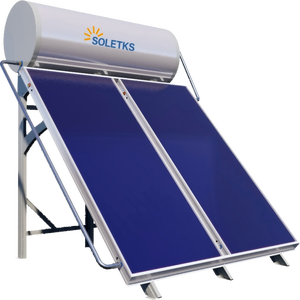 Chauffe-eau <span class=keywords><strong>solaire</strong></span> passif non alimenté 200L à circulation thermosiphonique naturelle sans pompe, faible entretien, pressurisé, pour hôtel et extérieur - Product Image 2