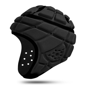 Casques de football 7v7 pour enfants et jeunes YOUNGSON Youngson en gros – Casques souples personnalisables en EVA, noirs, rembourrés, à séchage rapide - Product Image 5