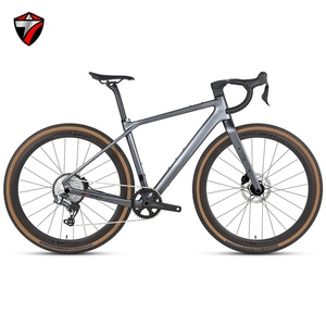 Nouveau Vélo <span class=keywords><strong>de</strong></span> Gravel Twitter 2026 avec cadre en <span class=keywords><strong>carbone</strong></span>, transmission sans fil 13 vitesses, freins à disque hydrauliques, roues en aluminium, Bicicleta 700c*46cm/49cm/52cm/55cm - Product Image 1