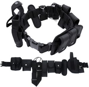 Conjunto de Cinturón Táctico 10 en 1, Cinturón de Nylon Resistente con Hebilla, Kit de Equipo Multifuncional - Product Image 1