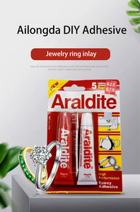 ZY227 Araldite Epoxy Resin 5-Minute Silicone Double Component Transparent AB <b>Adhesive</b> Structural Paste for Transportation - Product Image 5