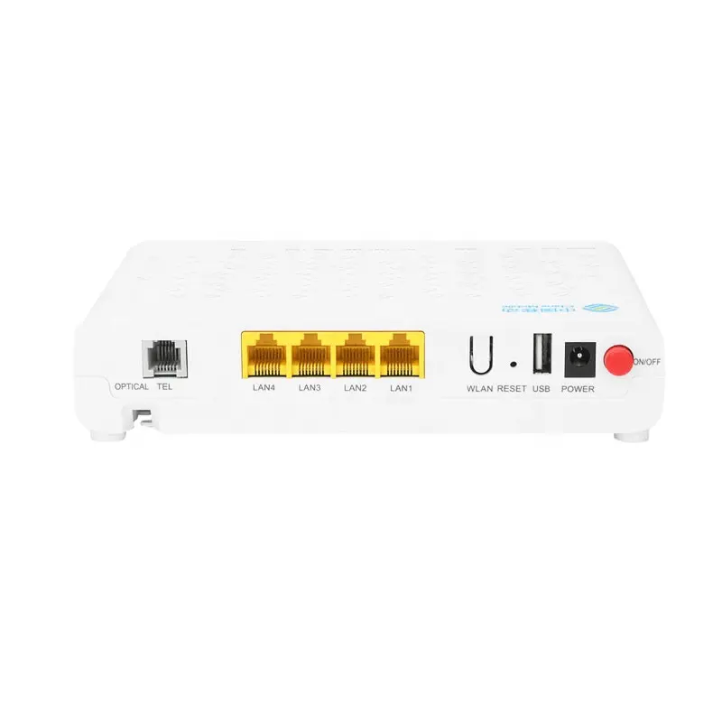 ZTE ZXHN GPON ONU F623 SC/APC asli dengan 1GE + 3FE port LAN + 1 port suara + WIFI dan firmware Bahasa Inggris