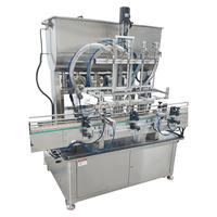Mesin Pengisi Otomatis Empat Kepala Rotor untuk Minuman, Air Murni, Selai, Madu, Krim, Perekat Kimia