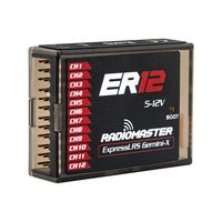 RadioMaster ER12 PWM - Récepteur double bande GEMINI et GEMINI-X