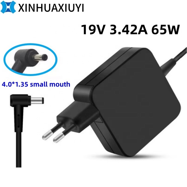Hot Sale CE Certified Original OEM EU 19V 3.42A 65W 4.0*1.35MM AC Power Supply Adapter for Asus Zenbook Black