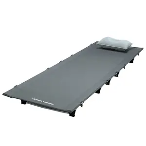 제조업체 휴대용 접이식 야외 알루미늄 합금 초경량 캠핑 침대 에스코트 낮잠 침대