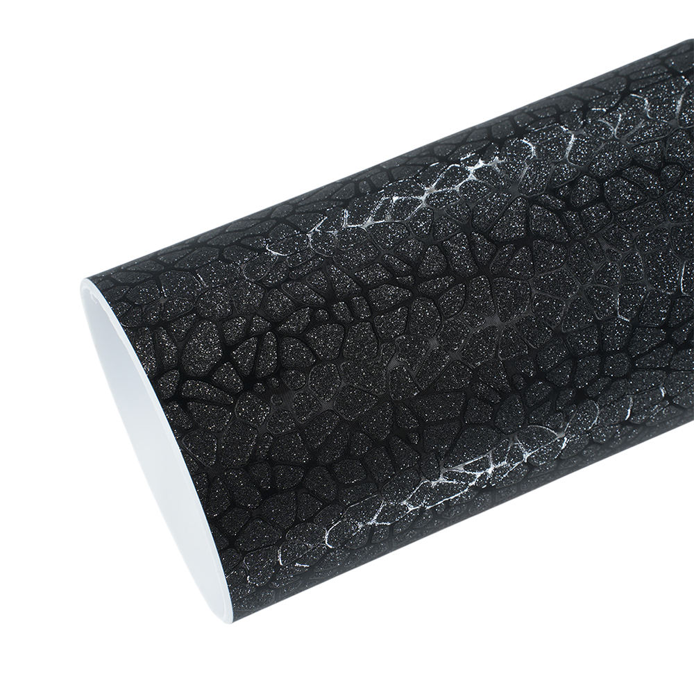 Paper-backed Stone-patterned black