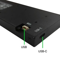 VSDISPLAY Portable Computer Status Monitoring Display 9.16Inch 462X1920 PC Case LCD Usb Secondary Screen Monitor Diy Theme