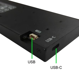 VSDISPLAY จอแสดงผลตรวจสอบสถานะคอมพิวเตอร์แบบพกพา 9.16 นิ้ว 462X1920 เคสพีซีจอ LCD <span class=keywords><strong>USB</strong></span> จอภาพรอง DIY ธีม - Product Image 4