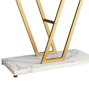 Mesa de Entrada con Estante de Almacenamiento para el Hogar, Estilo Moderno Minimalista de Lujo, Mesa para Recibidor - Product Image 2