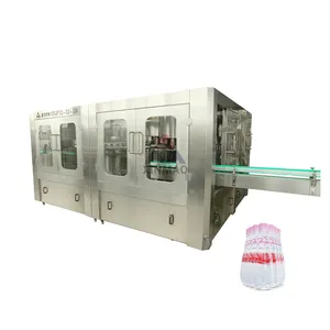 Automatic Mineral Pure Water Production Plant/ Water Washing Filling Bottle Sealing Machine Line