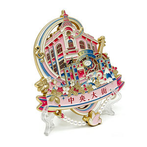 जस्ता मिश्र धातु 3 डी लेटरप्रेस मुद्रित अनुकूलित टिकाऊ फ्रिज चुंबक-व्यक्तिगत उपहारों के लिए शानदार रणनीति अनुभव चुंबकीय - Product Image 2