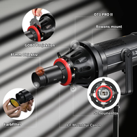 Snoot conique OT1 Pro II, snoot optique conique, snoots coniques, condenseur optique avec objectif 85 mm, effets artistiques pour GODOX Bowens