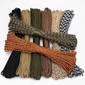 Corda da Arrampicata e <span class=keywords><strong>Campeggio</strong></span> Paracord 7 Fili 550, Lunghezza 31m, Capacità 4mm, per Esterni - Product Image 2