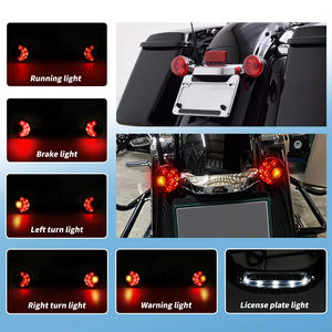 <span class=keywords><strong>Barre</strong></span> <span class=keywords><strong>de</strong></span> feux arrière à LED pour moto, compatible avec <span class=keywords><strong>Harley</strong></span> Touring Street Glide Road King Electra Glide 10-24 XF2906D01-EC - Product Image 5