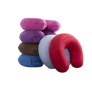 Customized U-Shaped Memory Foam Lightweight Travel <strong>Pillow</strong> Cooling Massage Wearable Logo Supports Rest Cervical Airplane Travel - Product Image 5