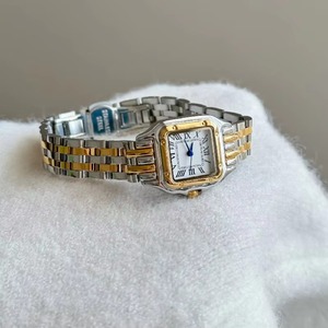 Reloj de Cuarzo para Mujer, de Lujo, Cuadrado, de Acero Inoxidable, con Movimiento Citizen, Esfera Analógica, Estilo Retro, Resistente al Agua - Product Image 5