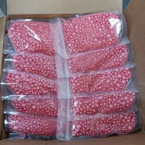 Perles de sucre comestibles pour pâtisserie, 1 kg, billes de sucre solides, bonbons Jimmies, décorations pour gâteaux, fournitures de décoration de gâteaux - Product Image 5
