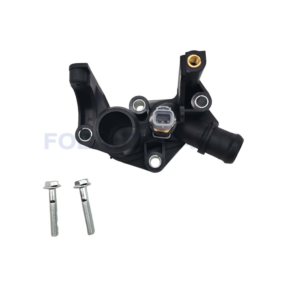 High Quality 1531004 Engine Thermostat Housing Coolant Water Flange Compatible With Ford Compatible With Fiesta