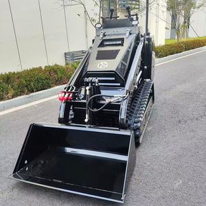 Mini Skid Steer <span class=keywords><strong>Loader</strong></span> Baru Tiba, Buatan China, Kapasitas Angkut Tertentu, Bersertifikasi EPA, Mesin Kubota, Crawler <span class=keywords><strong>Loader</strong></span>, Alat Berat, Motor Populer - Product Image 2