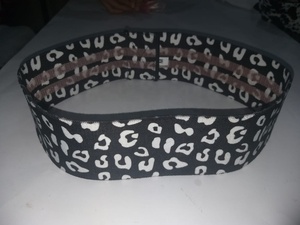 Bande de Résistance Élastique pour Exercices des Fessiers et des Glutes - Coton Polyester Durable + Latex - Product Image 4