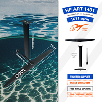 ART 1401 Planche de kitesurf en aluminium avec foil carbone, planche de surf, aile de surf pour jeux aquatiques en mer, EFoil Hydrofoil