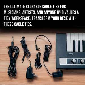 Correa de Sujeción de Cables de Nylon Ecológica y Sostenible, Duradera, Autoadhesiva de Doble Cara con Cierre de Gancho y Bucle - Product Image 4