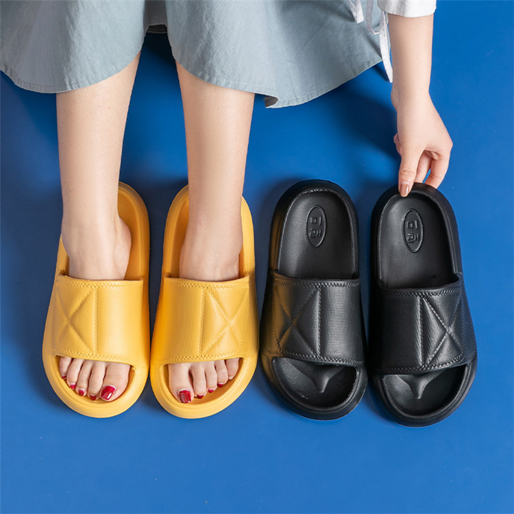 Men Women Non-Slip Platform Slippers Flat EVA Thick Sole Sandals Shoes Slides Shoes Slippers