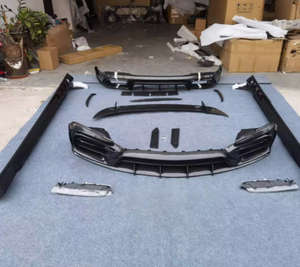 Adecuado para <span class=keywords><strong>mercedes</strong></span>-benz <span class=keywords><strong>AMG</strong></span> <span class=keywords><strong>GT</strong></span> 50 53 <span class=keywords><strong>63S</strong></span>, alerón delantero y trasero de fibra de carbono Topcar mejorado, Kit de carrocería de alta calidad - Product Image 2