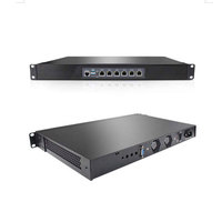 Servidor de red en rack J5005 J6412 de 6 puertos LAN, hardware para dispositivo WiFi, 1U, para empresas, router VPN, firewall, precio económico