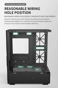 Oem <span class=keywords><strong>ODM</strong></span> cao cấp 2025 chơi game mới kính cong <span class=keywords><strong>PC</strong></span> trường hợp chơi game <span class=keywords><strong>PC</strong></span> với alimentation 250W - Product Image 3