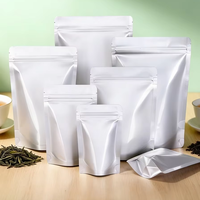 Sachet refermable en aluminium épais de qualité alimentaire, réutilisable, pour la conservation des aliments, emballage en gros pour snacks et thé