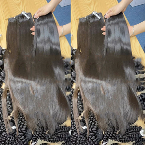 Paquetes de cabello crudo alineados con cutícula humana virgen vietnamita, venta al por mayor de proveedor recto de hueso, estilos de rizos italianos y ondas profundas sueltas - Product Image 2