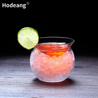 Verre à martini sans pied personnalisé avec bol refroidisseur de glace, ensemble de verres à cocktail personnalisés pour cadeau de bar