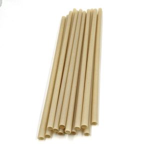 Pajitas de Fibra de Bagazo de Caña de Azúcar Ecológicas y Degradables de 6 mm y 210 mm de Longitud para Bebidas Calientes/Frías, Té con Leche, Café, Desechables - Product Image 4
