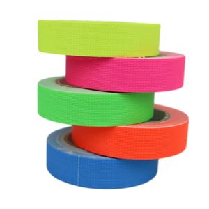 Pegatina de advertencia de luz mate Cinta de tela fluorescente UV Luz púrpura luminosa <span class=keywords><strong>Película</strong></span> Accesorios para <span class=keywords><strong>el</strong></span> escenario Hecho de material de PVC - Product Image 1