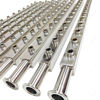 Collecteur de refroidissement liquide |   Conforme à la norme OCP, acier inoxydable 304 pour unité de distribution de refroidissement de serveur de centre de données