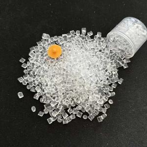 Vente directe d'usine de granulés de matière plastique PC transparente, qualité de moulage par injection, renforcée/renforcée, échantillons gratuits - Product Image 5