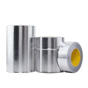 Silbernes selbstklebendes schwerlast-industrierrollenkühlschrank-Haushalt-wasserdichtes Aluminiumfolienband