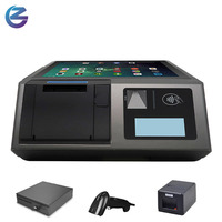 Terminal de paiement pour station-service avec écran tactile de 10,1 pouces, système d'exploitation Android, imprimante 80 mm